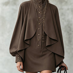 Joni dress in Chocolate