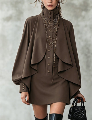 Joni dress in Chocolate