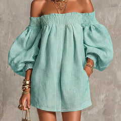 Kaye dress in Blue