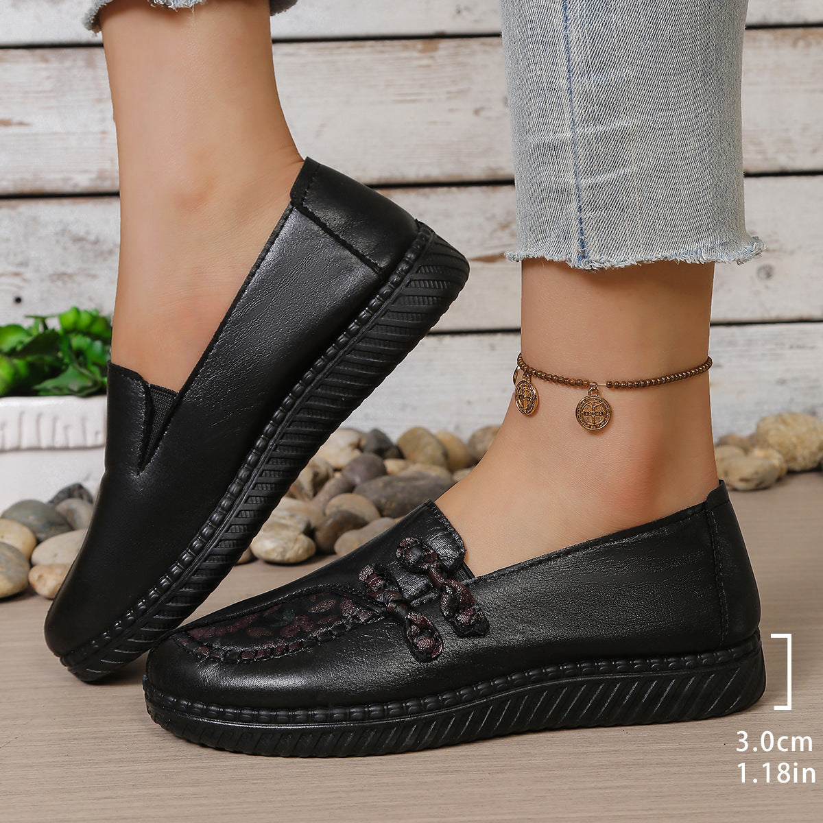 Dolores soft slip-on comfort loafers side view