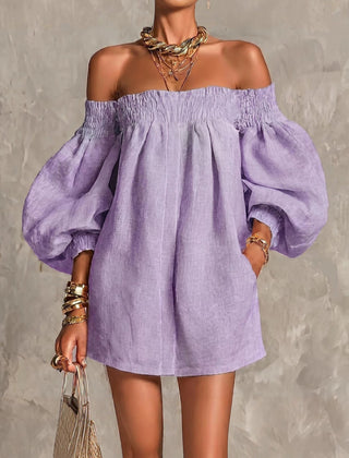 Kaye dress in Purple