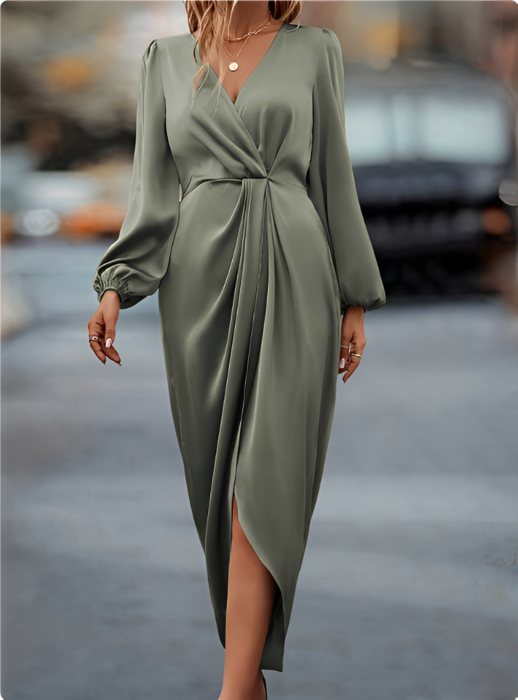 Barbra dress in Light Green