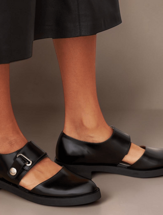 Saskia Adjustable Strap Mary Jane Flats