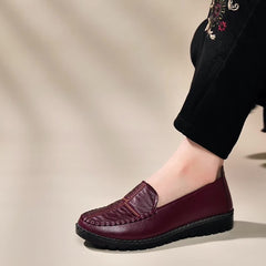 Morwen Stitched Comfort Loafers