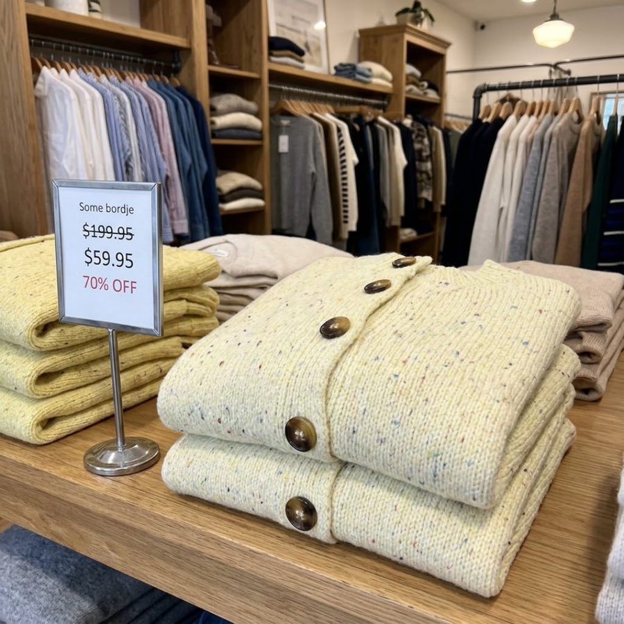 Jenny | Butter Speckled Knit Cardigan