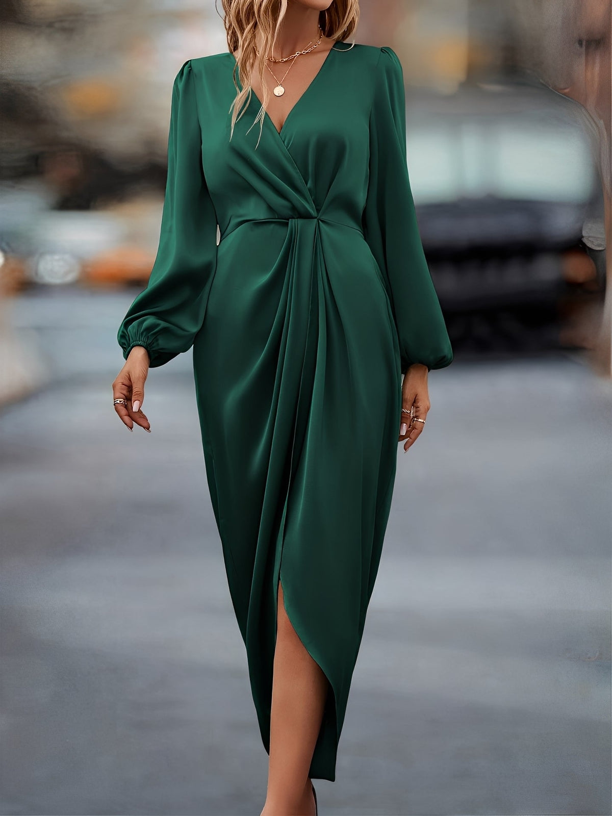 Barbra dress in Green