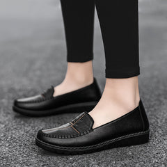 Morwen Stitched Comfort Loafers