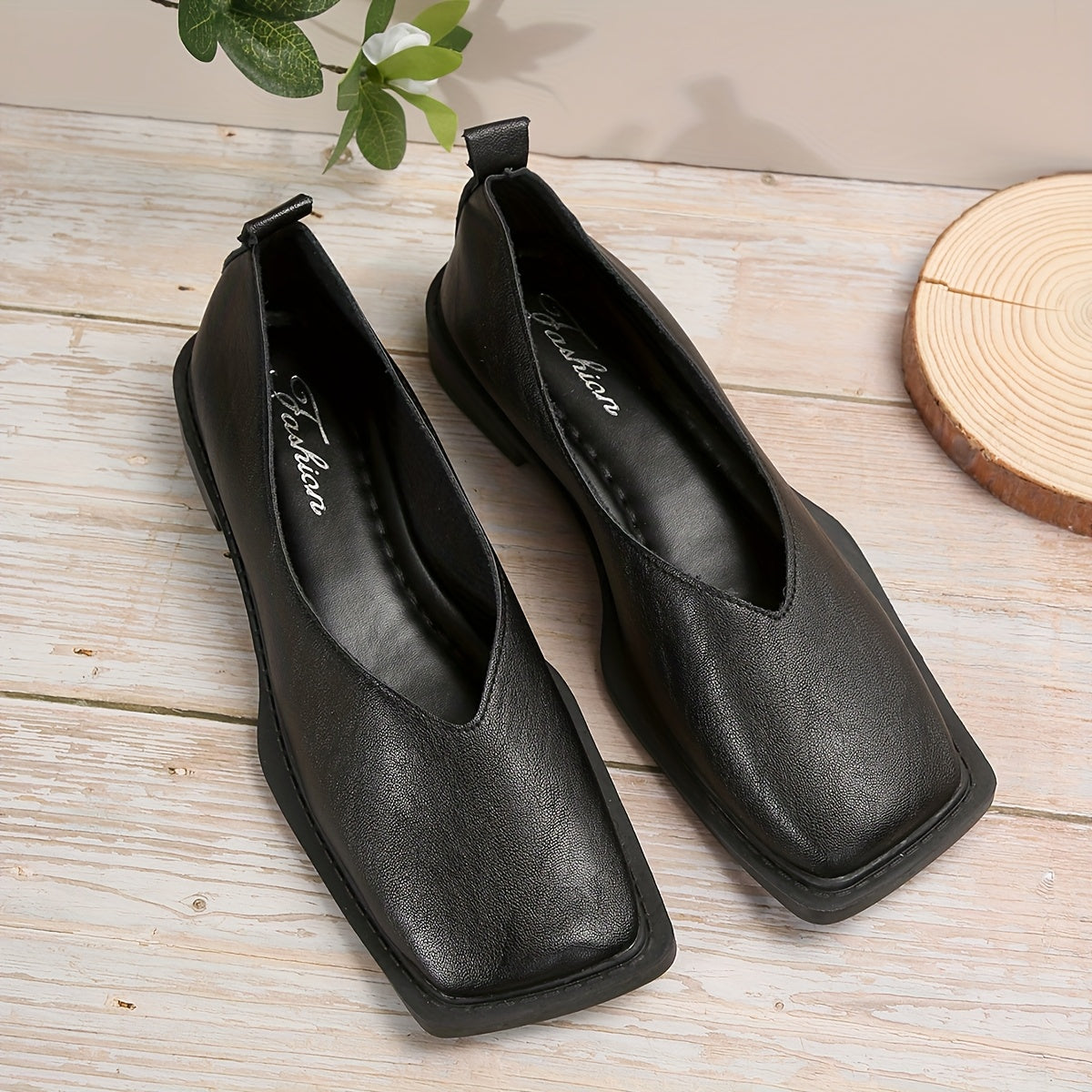 Sorrel Sculpted Square-Toe Flats