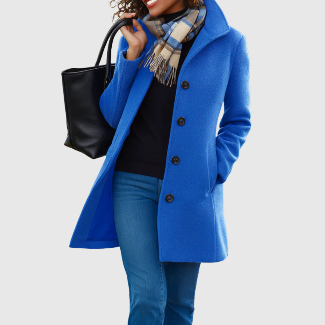 Evelyn | Classic Tailored Long Coat