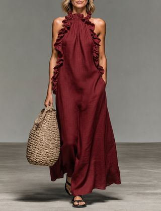 Marietta dress in Red