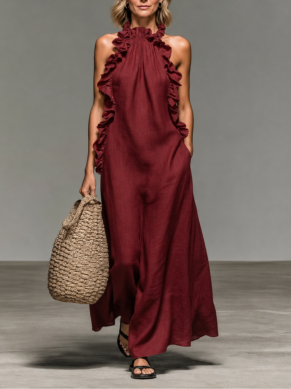 Marietta dress in Red