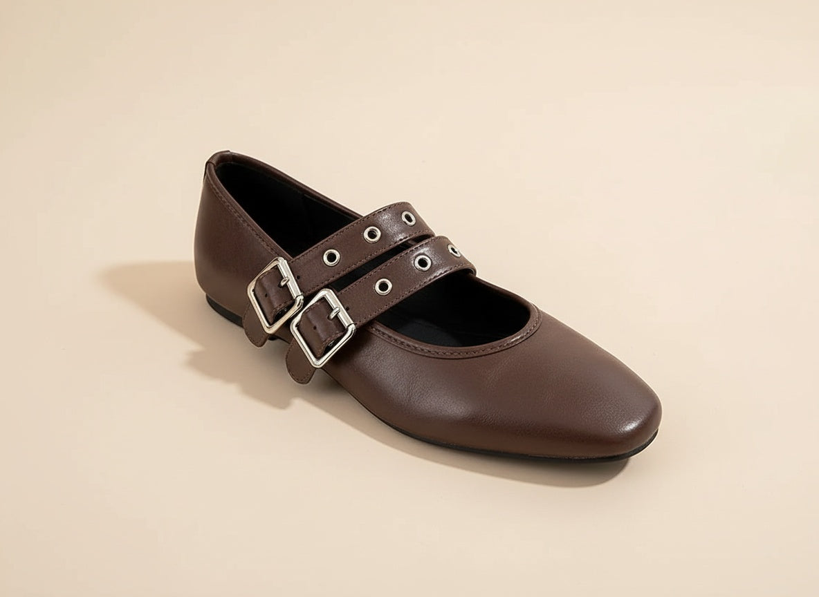 Geraldine in Brown
