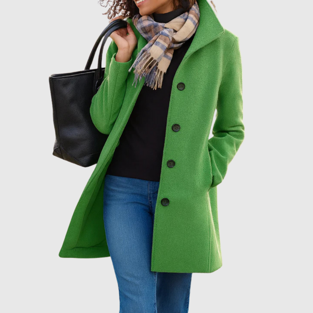 Evelyn | Classic Tailored Long Coat