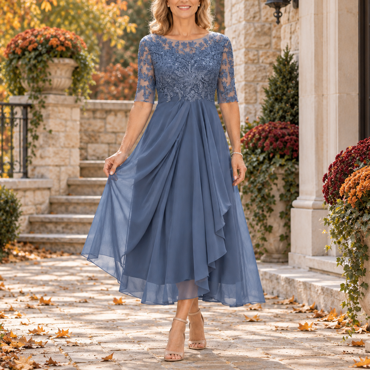 Adela Dusty Blue