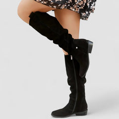Cosetta Orthopedic Western Boots in Black