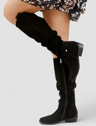 Cosetta Orthopedic Western Boots in Black