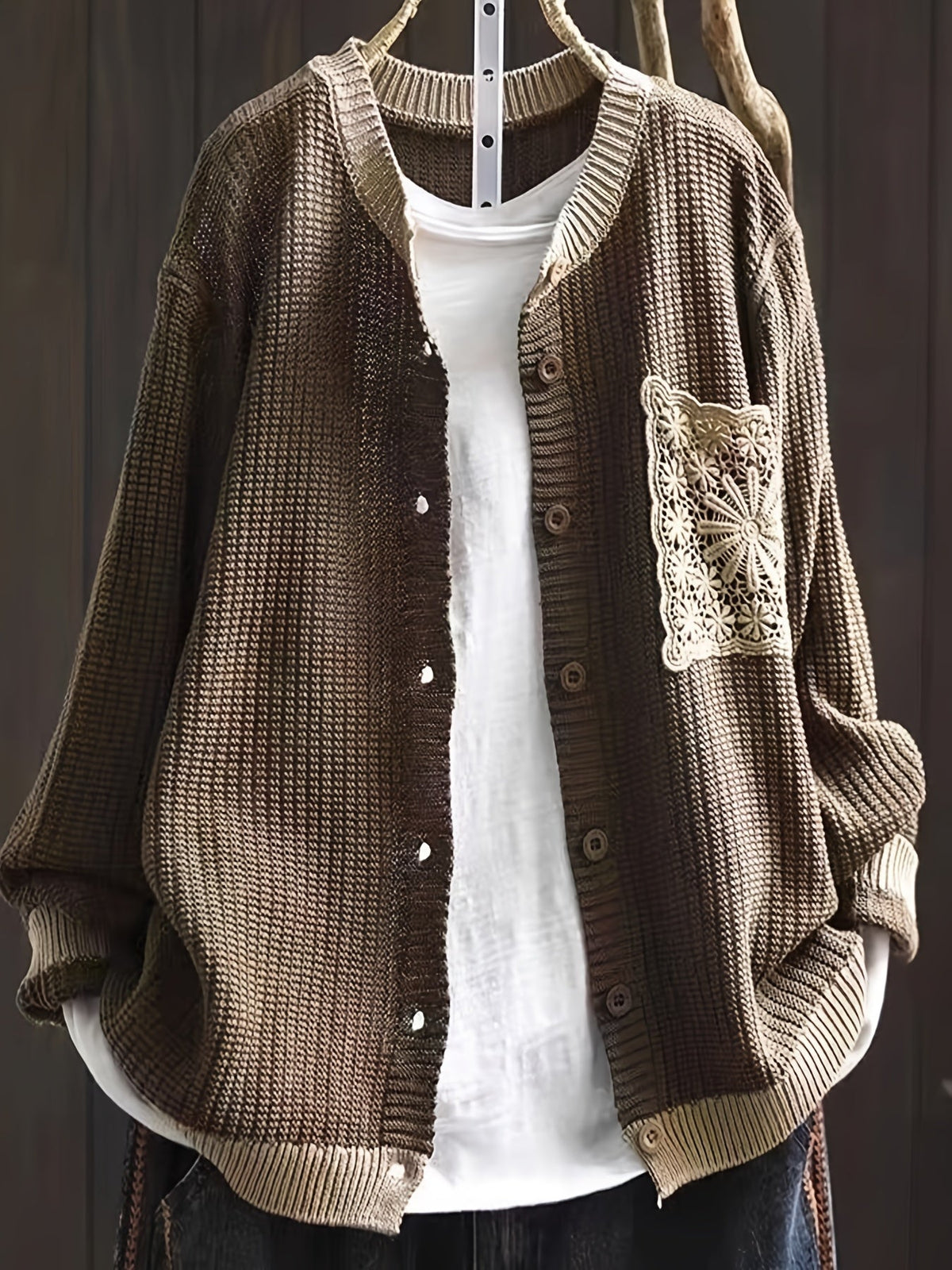The Marcelline | Knit Pocket Coat