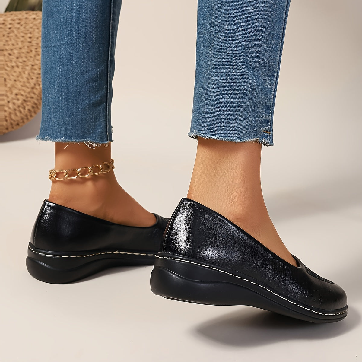 Delaney Patterned Comfort Slip-Ons