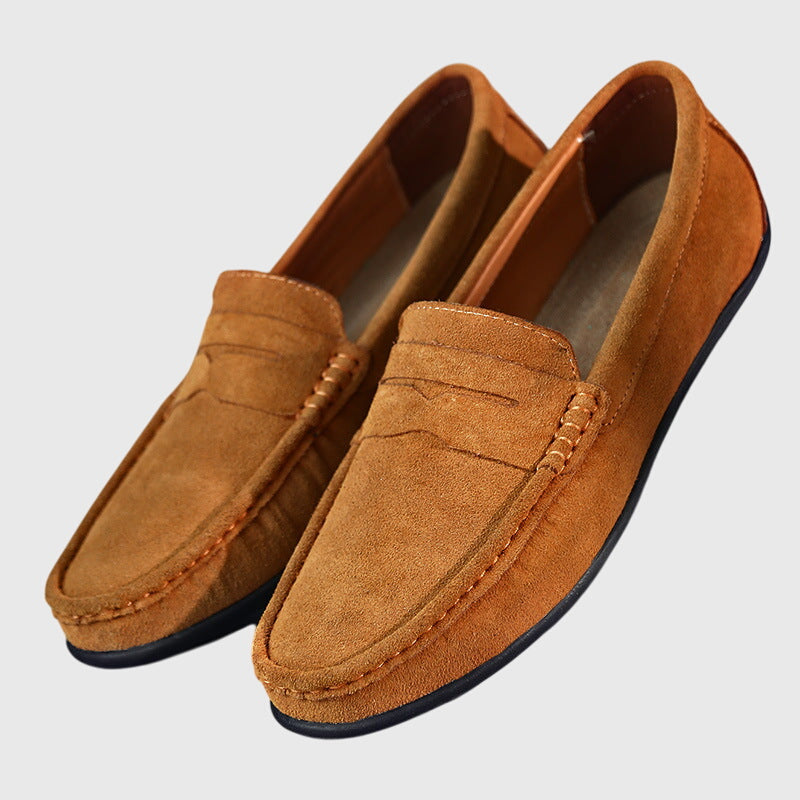 Cosima classic driving loafers in Tan
