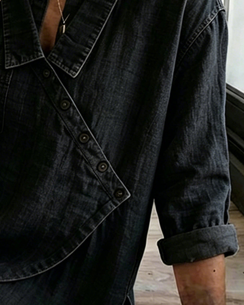 Susan | The Denim Blouse