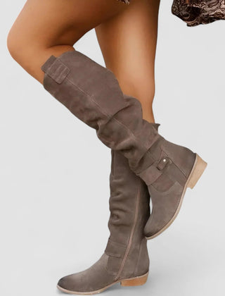 Cosetta Orthopedic Western Boots in Brown