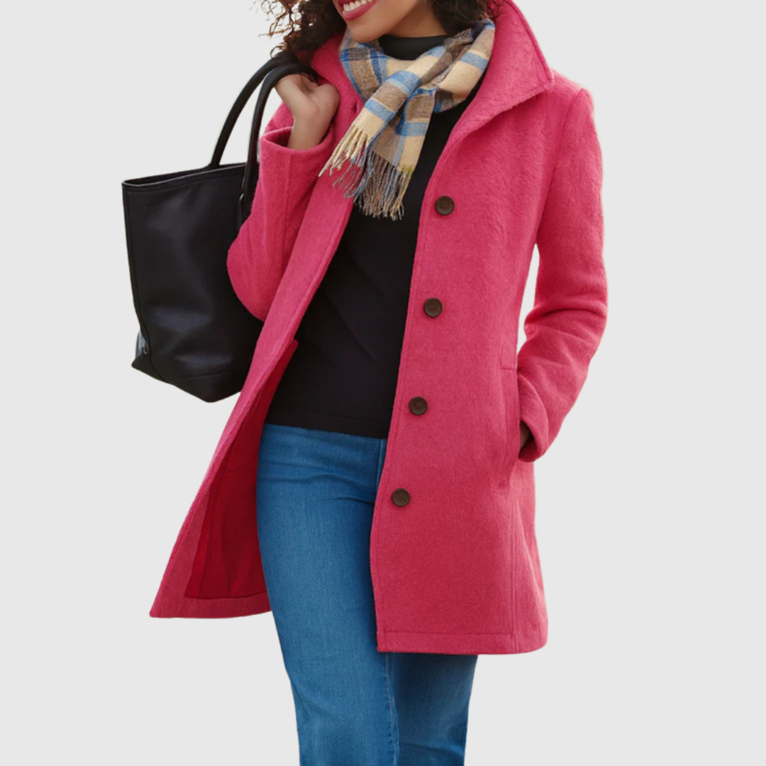 Evelyn | Classic Tailored Long Coat