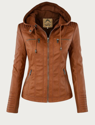 Nicolette Tailored Jacket in Light Brown