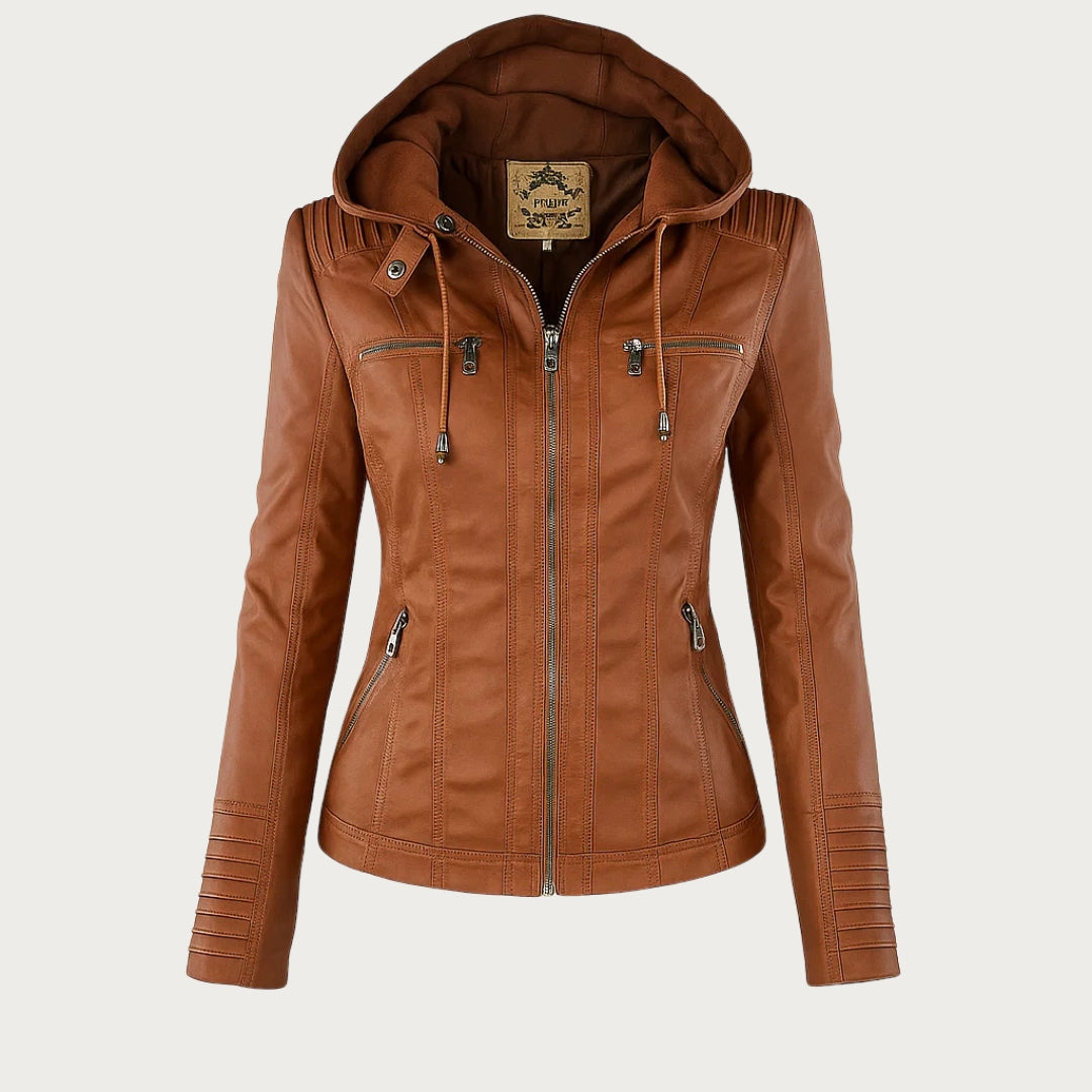Nicolette Tailored Jacket in Light Brown