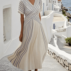 Corliss dress in Blue