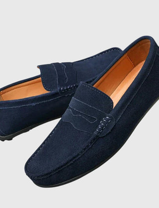Cosima classic driving loafers in Navy