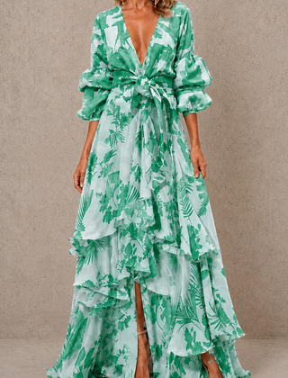 Elma dress in Green