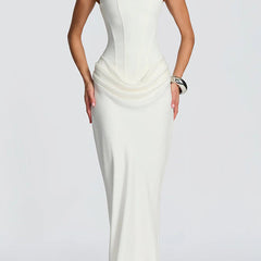 Patience dress in White