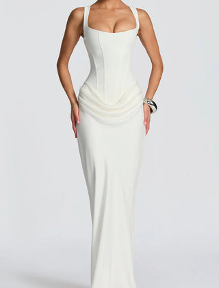 Patience dress in White