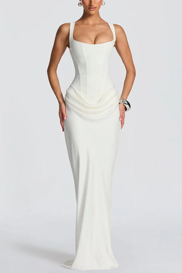 Patience dress in White