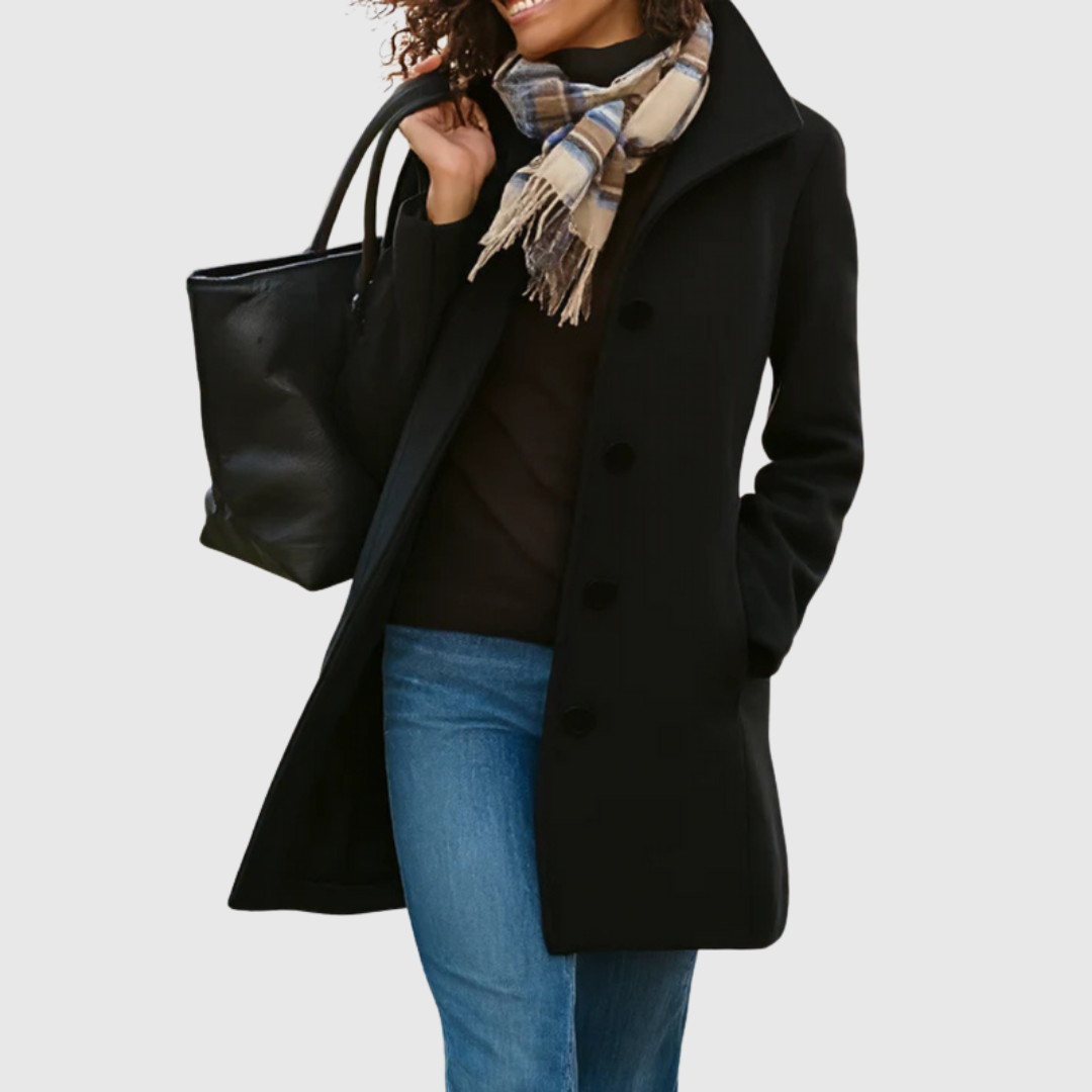 Evelyn | Classic Tailored Long Coat