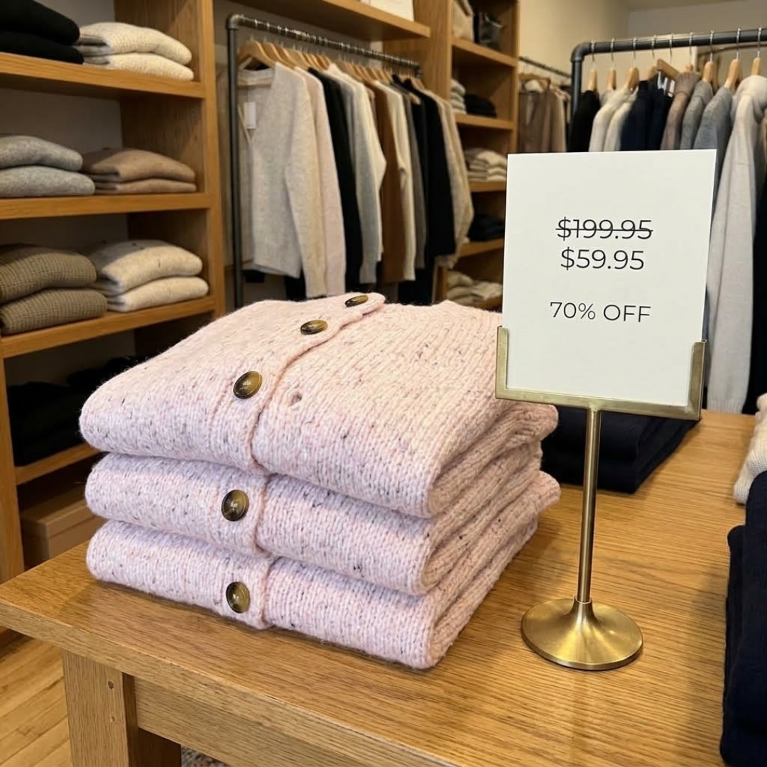 Maelle™ | Speckled Knit Cardigan Blush