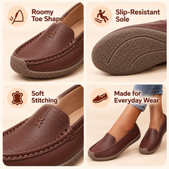 Beverly comfort loafers details