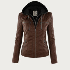 Nicolette Tailored Jacket in Dark Brown