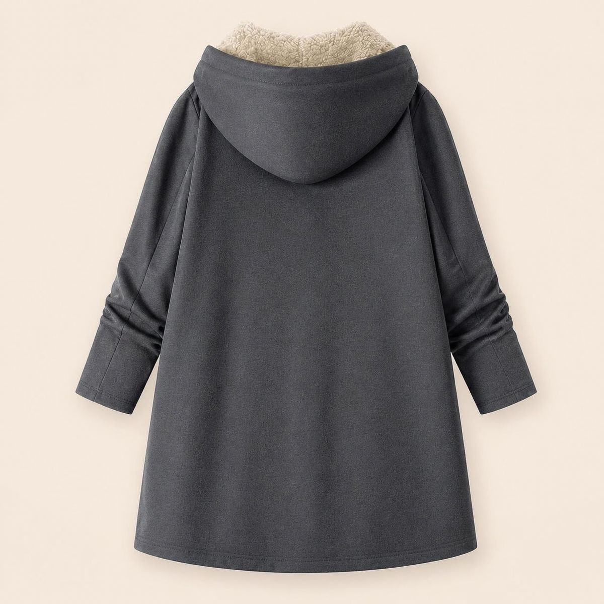 Odessa | Cozy Fleece-Lined Hooded Coat