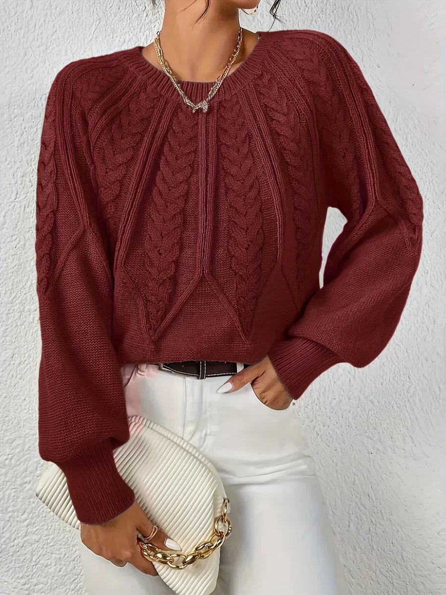 Violet | Classic Comfort Sweater