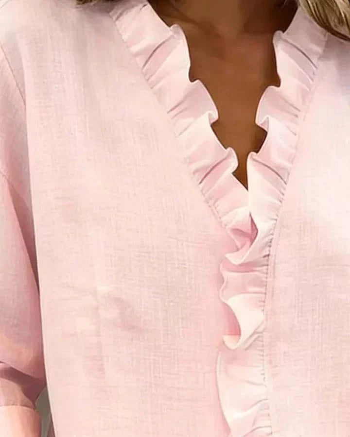 Chloe | Lightweight V-Neck Blouse
