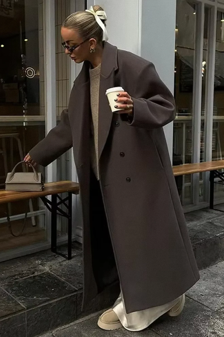 Una | Oversized Longline Coat