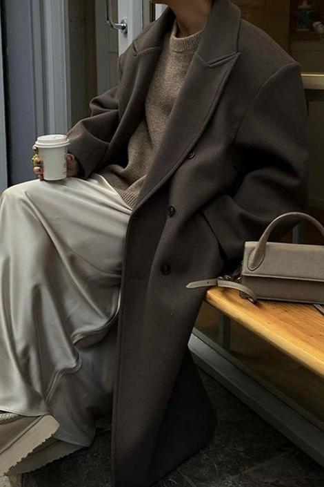 Una | Oversized Longline Coat