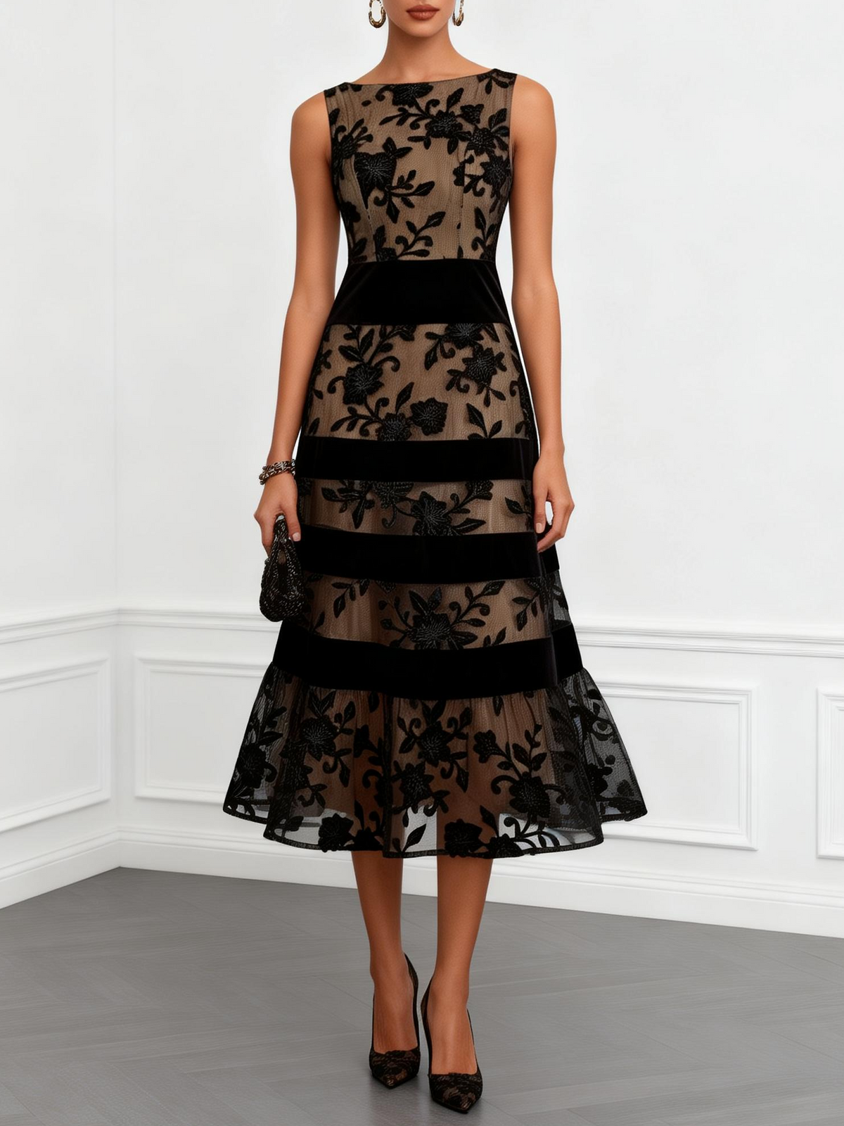Dianne dress in Black