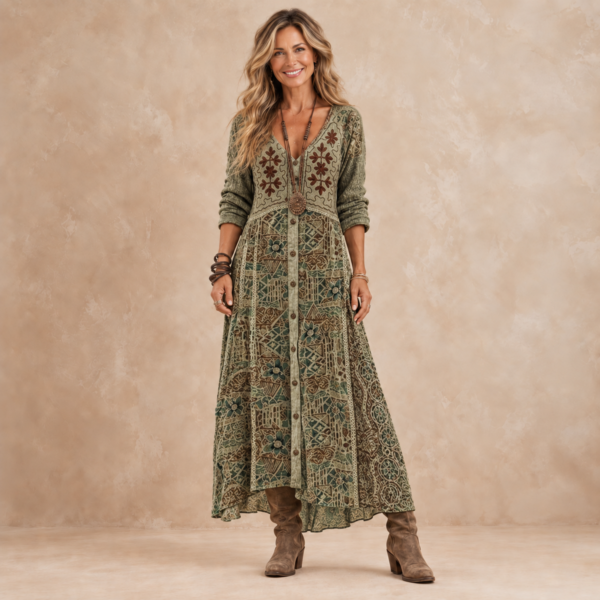 Kristen maxi dress