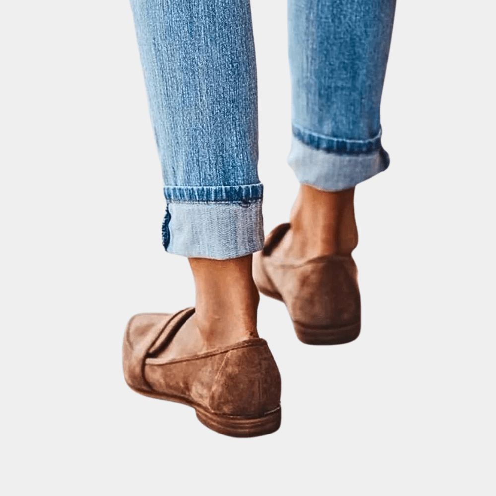 Claudette pointed slip-on loafers