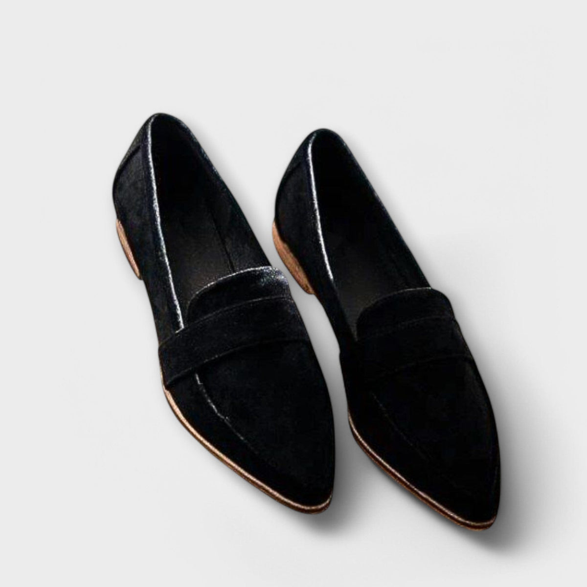 Claudette pointed slip-on loafers