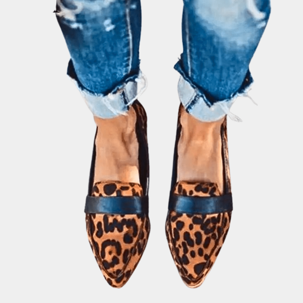 Claudette pointed slip-on loafers