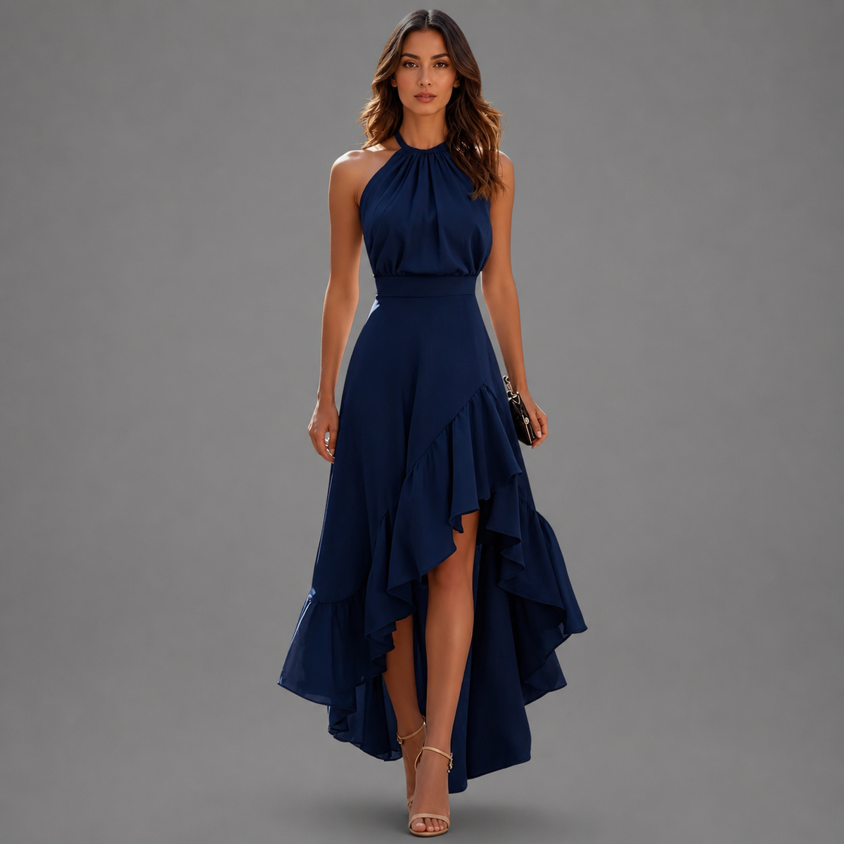 Alison dress in Navy Blue