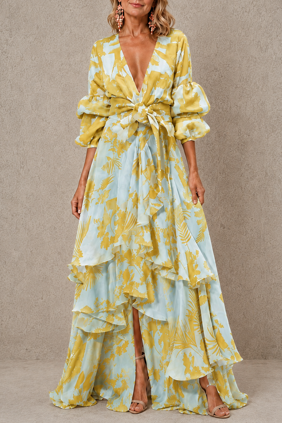 Elma dress in Yellow
